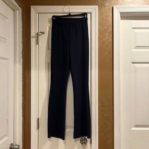 Navy bootcut yoga pant